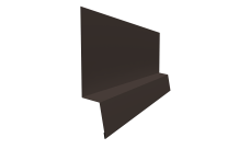 Планка начальная фальц 0,45 Drap-double TX RR 32 темно-коричневый (2м)