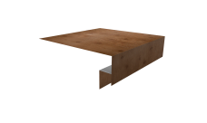 Планка околооконная сложная 200х50х18 (j-фаска) Grand Line 0,45 Print Premium Pine Wood Fresh (3м)