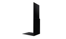 Планка приемная оконная Grand Line 0,45 PE-Double с пленкой RAL 9005 черный (2м)