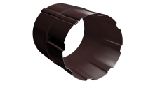 Соединитель трубы GL PU 90 мм RAL 8017 шоколад