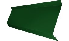 Планка примыкания в штробу 60 Grand Line 0,45 PE с пленкой RAL 60 Grand Line02 лиственно-зеленый (2м)