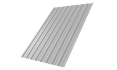 Профнастил С10A 0,5 Satin RAL 9003 сигнальный белый