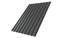 Профнастил С20A Grand Line 0,5 Satin Matt TX RAL 7016 антрацитово-серый