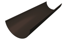 Желоб Классика 120 ПВХ Grand Line 3м коричневый (RR32)