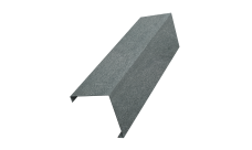 Декоративная накладка на столб универсальная угловая 62х55 для забора жалюзи 0,55 Zn (3м)