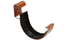 Соединитель желоба Grand Line PU 125 мм RAL 8004 терракота