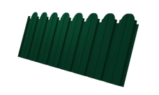 Профнастил C10B фигурный Grand Line 0,5 Satin Matt RAL 6005 зеленый мох