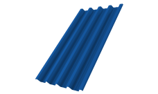 Профнастил Н60R v01 0,5 Satin RAL 5005 сигнальный синий