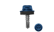 Саморез по металлу Daxmer 5,5х19 RAL 5017 (250) сверло №3