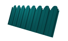 Профнастил C10B фигурный Grand Line 0,45 PE RAL 5021 водная синь