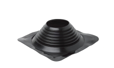 Проходной элемент (мастер флеш) прямой №8 (178-330мм) +240 силиконовый черный