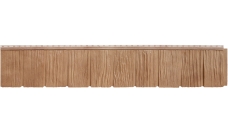 Панель ЯФАСАД Grand Line Сибирская дранка Classic янтарь