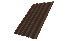 Профнастил НС35R Grand Line 0,5 PurPro Matt 275 RAL 8017 шоколад