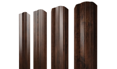 Штакетник М-образный A фигурный 0,45 Print Elite Cherry Wood TwinColor