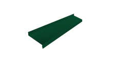 Отлив простой 150 Grand Line 0,5 Сатин матовый ТХ RAL 6005 зеленый мох (2м)