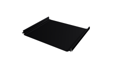 Кликфальц Pro Grand Line 0,5 Satin с пленкой на замках RAL 9005 черный