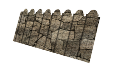 Профнастил C10A фигурный 0,45 Print Elite King Stone TwinColor