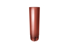 Труба круглая Grand Line PU 90 мм 3 м RAL 8004 терракота