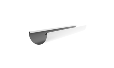 Желоб полукруглый Optima 185мм 3м RAL 9003