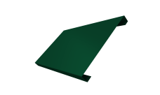 Ламель лицевая 200 забора жалюзи Техас Grand Line 0,45 PE-Double RAL 6005 зеленый мох