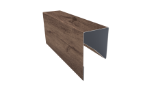 Планка П-образная заборная 17 Grand Line 0,45 Принт Премиум Миндальное дерево Фреш (2м)