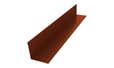 Угол внутренний 50х50 Grand Line 0,5 Satin Matt TX RAL 8004 терракота (3м)