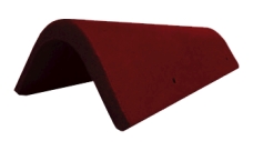 Боковая универсальная черепица Braas вишня