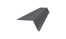 Планка капельник 100х55 Grand Line 0,5 Satin с пленкой RAL 7004 сигнальный серый (2м)