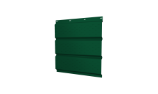 Софит металлический Grand Line полная перфорация 0,5 Satin Matt TX с пленкой RAL 6005 зеленый мох