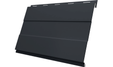 Вертикаль проф Grand Line 0,5 PurPro матовый с пленкой RAL 7024 мокрый асфальт