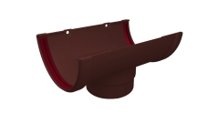 Воронка Классика 120 ПВХ Grand Line шоколадная (RAL 8017)