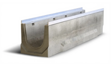 Лоток водоотводный бетонный Aquastok Optima 150 № 3 (Н-235/240)