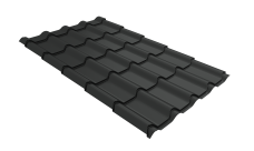 Профиль волновой "Камея" ("Kamea") 0,45 PE RAL 7016 антрацитово-серый