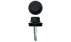 Саморез по металлу Daxmer 4,8х19 RAL 7021 (250) сверло №2