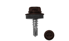 Саморез по металлу Daxmer 5,5х19 RAL 8017 (250) сверло №3