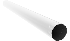 Труба круглая Optima 150мм 1м RAL 9003