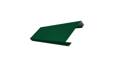 Ламель лицевая 100 забора жалюзи Texas Grand Line 0,5 Satin RAL 6005 зеленый мох