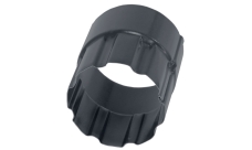 Соединитель трубы 100 мм Мatt RAL 7024