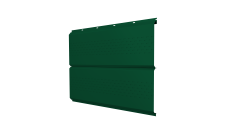 Софит ЭкоБрус new Grand Line c перфорацией 0,5 Satin с пленкой RAL 6005 зеленый мох