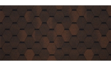 Черепица гибкая Tegola Garda marrone 439 (коричневый)