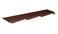 Примыкание резное правое Gerard 1,2м (сталь), цвет 161