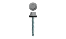 Саморез кровельный 4,8х35 (250шт) сверло №1 RAL 9006