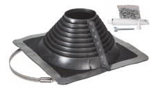 Уплотнитель резиновый Vilpe Retrofit 2 комплект (100-230) разъемный для металлических кровель