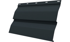 Корабельная доска Grand Line 0,45 ПЭ двухсторонний с пленкой RAL 7016 антрацитово-серый