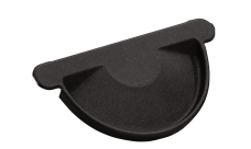 Заглушка торцевая универсальная Grand Line ПУ матовый 125мм RR 32 темно-коричневый