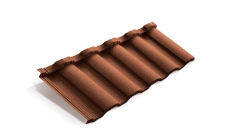 Лист композитной черепицы Metrotile MetroRoman терракотовый