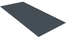 Плоский лист Grand Line 0,5 Velur X RAL 7024 мокрый асфальт