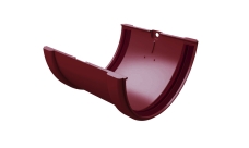 Соединитель желобов Классика 120 ПВХ Grand Line бордо (RAL 3005)