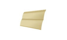 Блок-хаус new Grand Line 0,45 PE с пленкой RAL 1014 слоновая кость