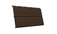 ЭкоБрус new 3D Grand Line 0,5 Atlas X с пленкой RAL 8017 шоколад